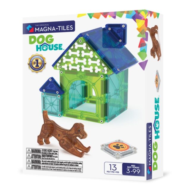 Magnatiles-Dog house