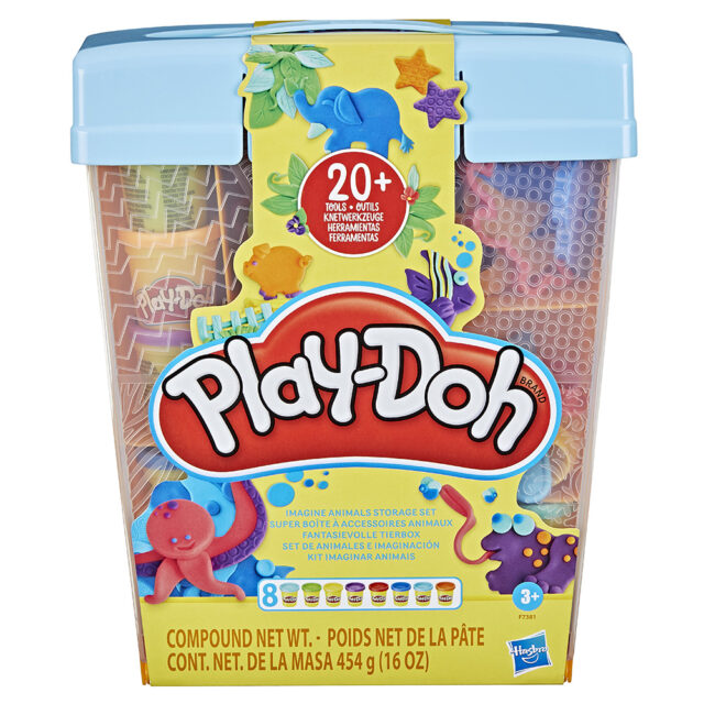 PLAY-DOH ΣΕΤ ΑΠΟΘΗΚΕΥΣΗΣ IMAGINE ANIMALS (#F7381)