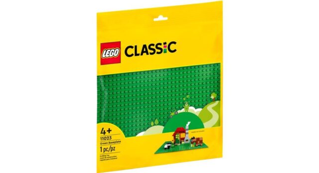 Lego Classic Πράσινη βάση 25x25 cm. (11023)