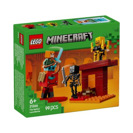Lego minecraft the nether lava battle 21266