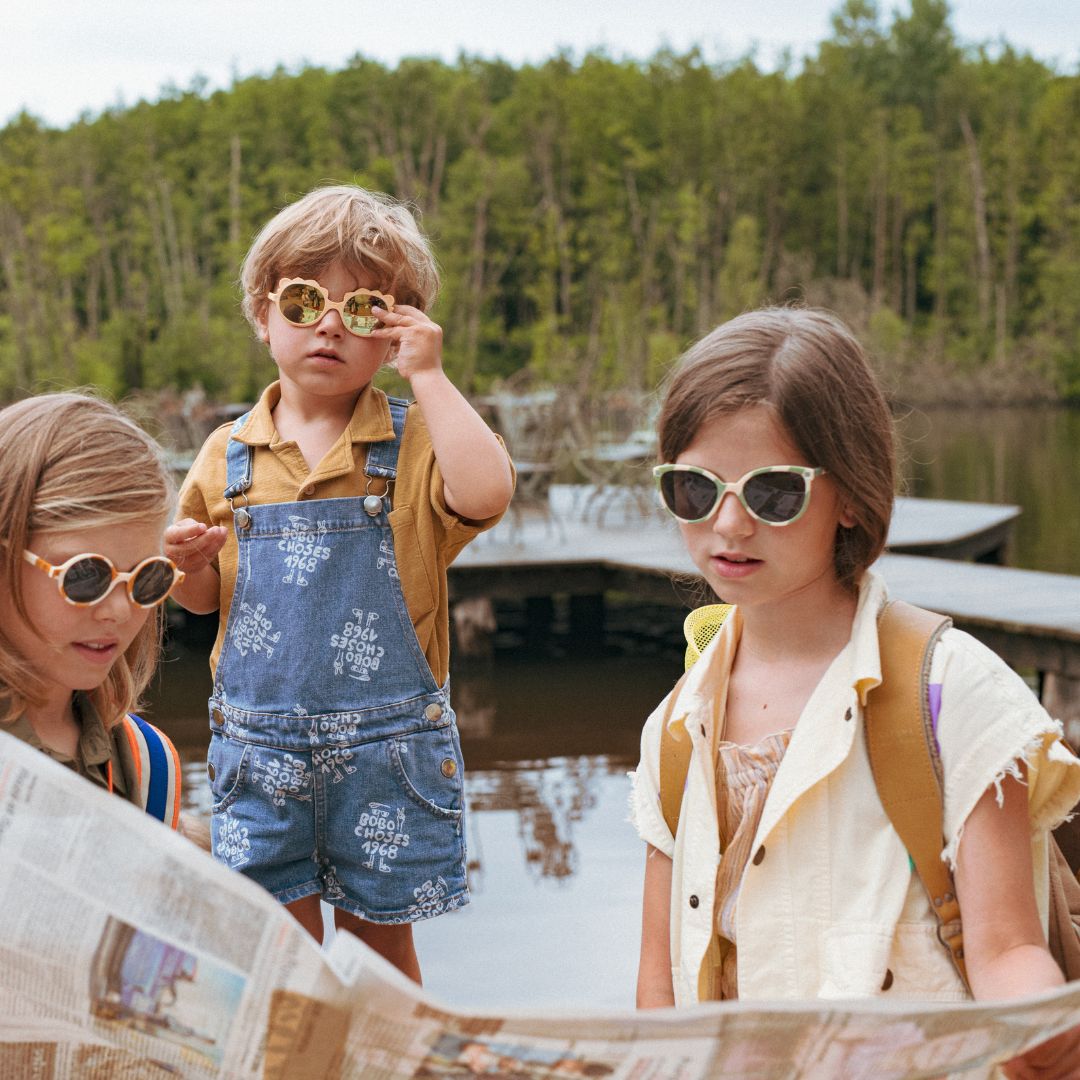 KiETLA: Γυαλιά Ηλίου 4-6 ετών BuZZ - Salvia Stripe - Image 6