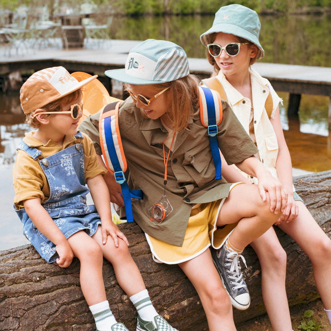 KiETLA: Γυαλιά Ηλίου 4-6 ετών BuZZ - Salvia Stripe - Image 7