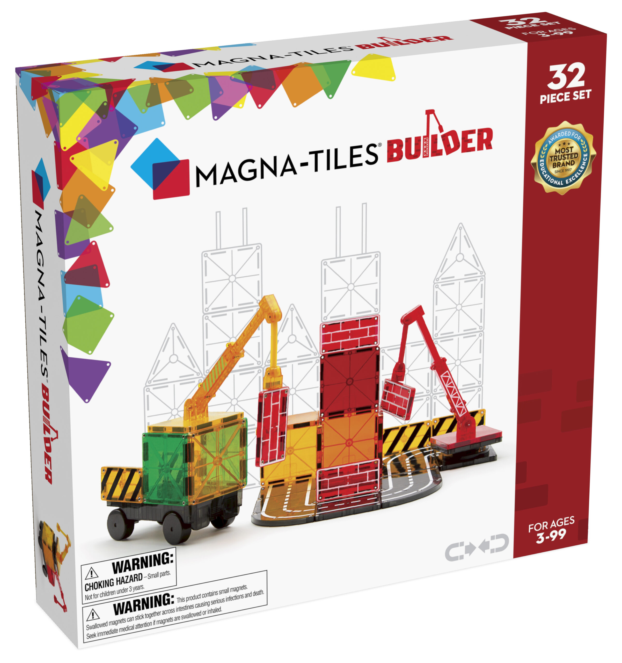 MAGNA-TILES® Builder 32 Κομμάτια Set
