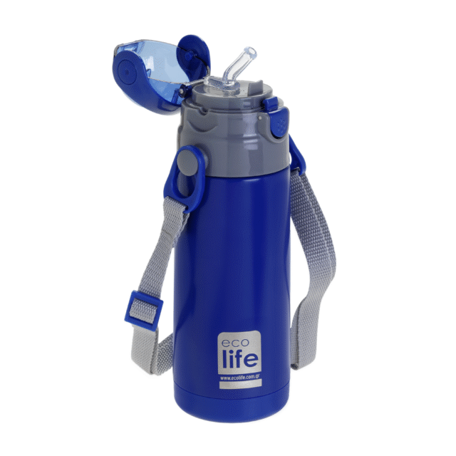 Kids Thermos Navy Blue 400ml - Image 3