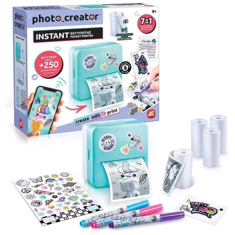 Φορητός Εκτυπωτής Photo Creator Instant Για Ηλικίες 8+ - Image 2