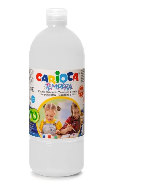 ΤΕΜΠΕΡΑ CARIOCA ΜΠΟΥΚΑΛΙ 1 lt ΛΕΥΚΟ