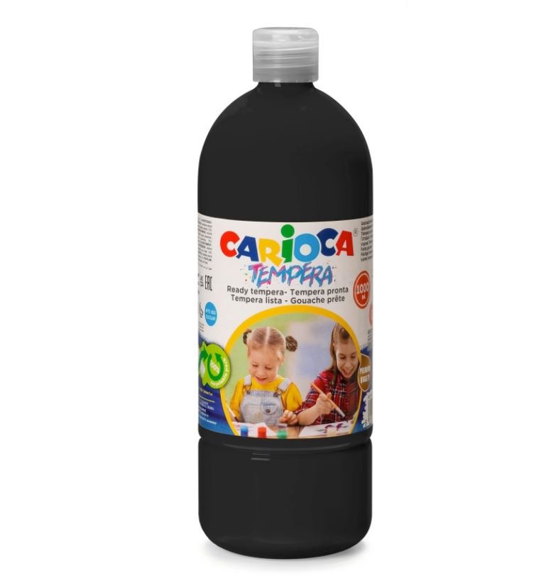 ΤΕΜΠΕΡΑ CARIOCA ΜΠΟΥΚΑΛΙ 1 lt ΜΑΥΡΟ