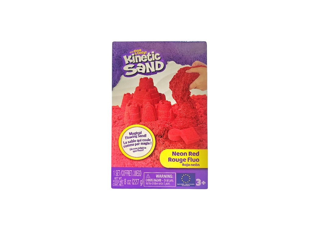 KINETIC SAND ΑΜΜΟΣ ΚΟΚΚΙΝΗ 227 γρ.