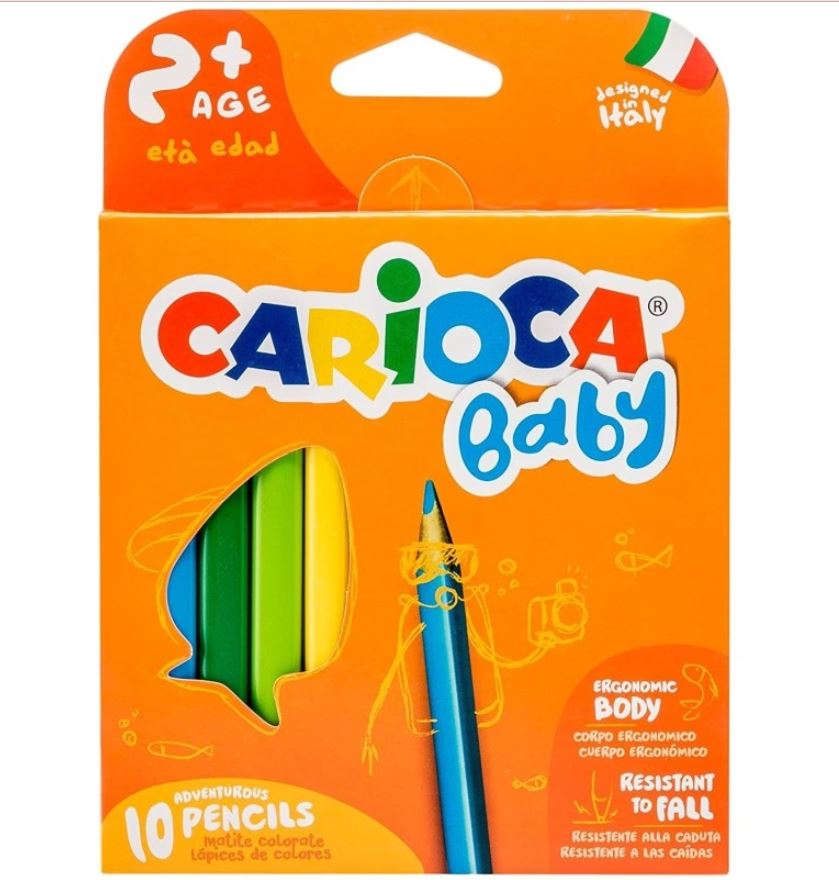 ΚΡΑΓΙΟΝ ΞΥΛINA CARIOCA BABY (2+) 10 χρωμ.