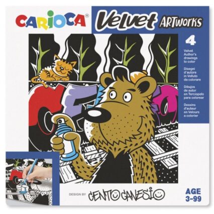 ΣΕΤ ΖΩΓΡΑΦΙΚΗΣ CARIOCA VELVET CENTO GRAFFITI
