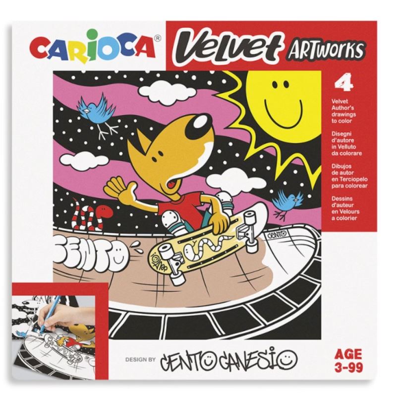 ΣΕΤ ΖΩΓΡΑΦΙΚΗΣ CARIOCA VELVET CENTO SPORT