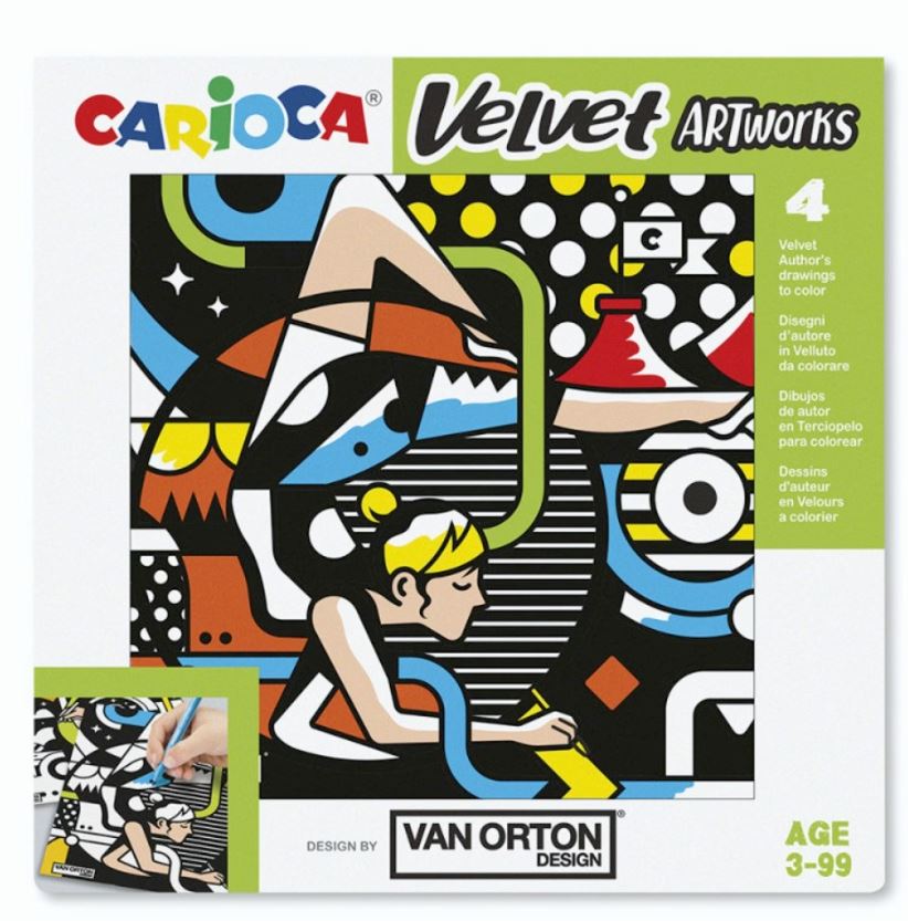 ΣΕΤ ΖΩΓΡΑΦΙΚΗΣ CARIOCA VELVET VAN ORTON STREET