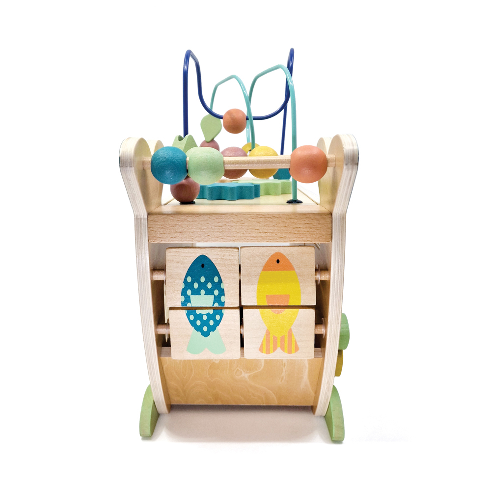 Svoora ξύλινο παιχνίδι δραστηριοτήτων με ασκήσεις προγραφής "Φάλαινα" - Image 4