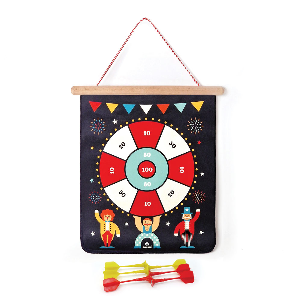 Svoora Στόχος μαγνητικός διπλής όψης 40 εκ. "Τσίρκο" - Image 2