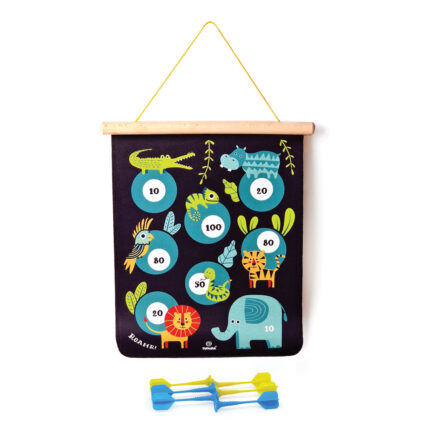 Svoora Στόχος μαγνητικός διπλής όψης 40 εκ. "Ζούγκλα"