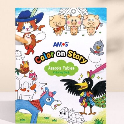 ΒΙΒΛΙΑ ΖΩΓΡΑΦΙΚΗΣ COLOR ON STORY AESOPS
