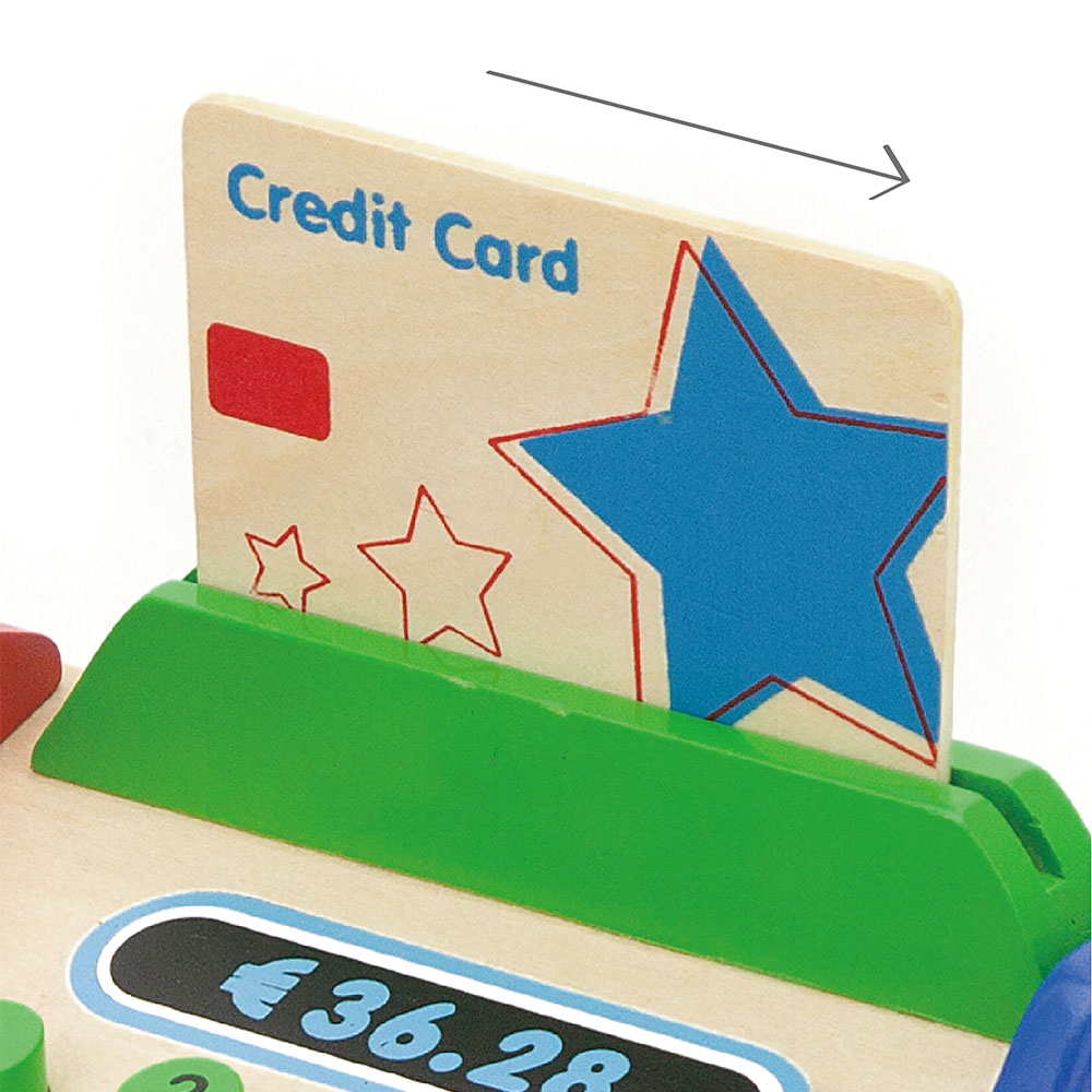 Viga Ξύλινη ταμειακή μηχανή με εξαρτήματα - Image 4