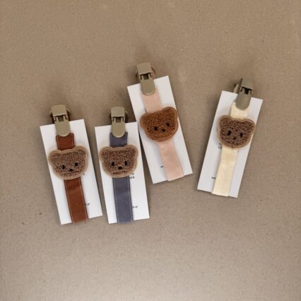 NOKNOK Pacifier Clip bear