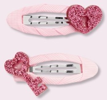 Love Rose Hair Clips