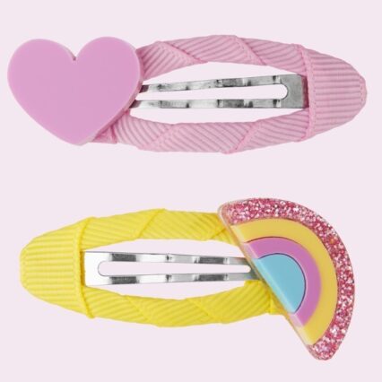 Rainbow Hairclips