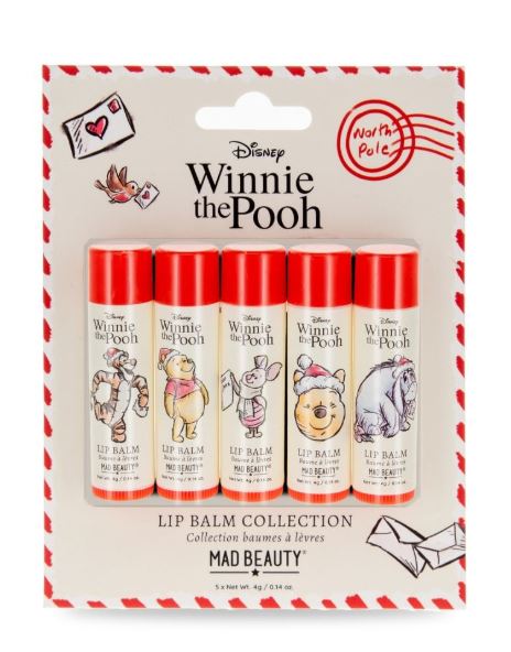 WINNIE THE POOH FESTIVE LIP BALM COLLECTION