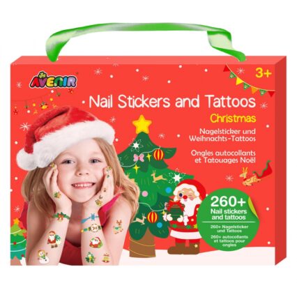 NAIL STICKER AND TATTOOS - CHRISTMAS