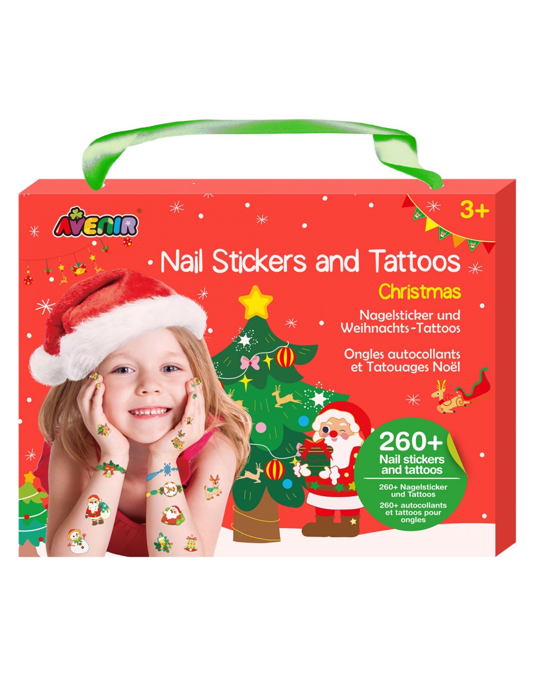 NAIL STICKER AND TATTOOS - CHRISTMAS