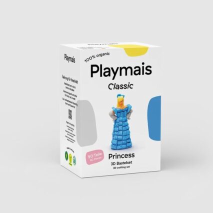 Mini Κατασκευή με σφουγγαράκια από άμυλο καλαμποκιού - Πριγκίπισσα