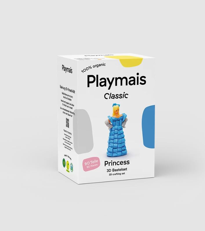 Mini Κατασκευή με σφουγγαράκια από άμυλο καλαμποκιού - Πριγκίπισσα