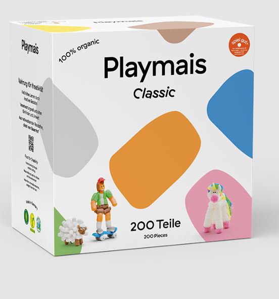 200 τεμάχια σφουγγαράκια για ελεύθερο παιχνίδι - Κατασκευή από καλαμπόκι - Image 2