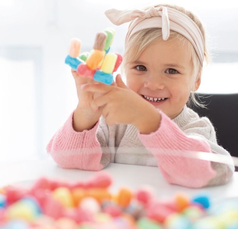 200 τεμάχια σφουγγαράκια για ελεύθερο παιχνίδι - Κατασκευή από καλαμπόκι - Image 5