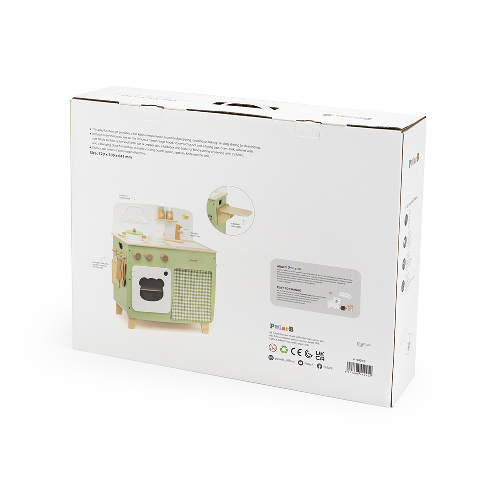 Viga ξύλινη κουζίνα με αξεσουάρ - Image 4