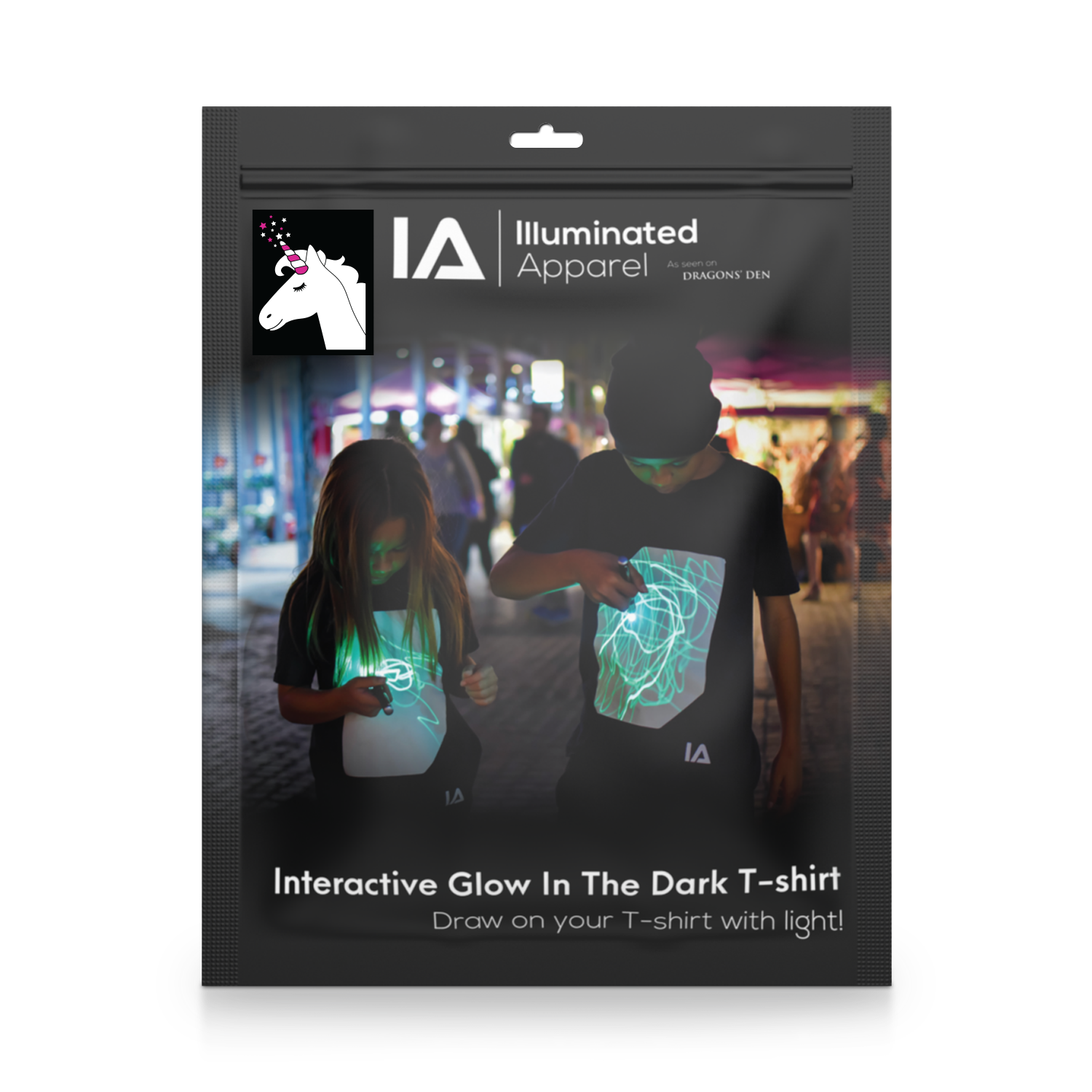 Unicorn T-shirt glow in the dark - Image 5