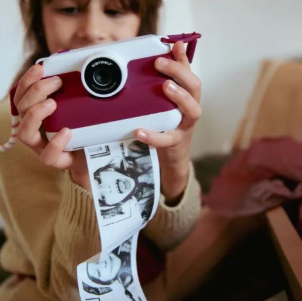 Φωτογραφική μηχανή με θερμική εκτύπωση - Κόκκινη Instant Camera