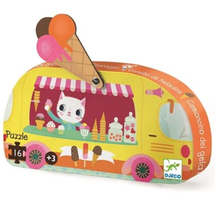 παζλ 16 τμχ. "Παγωτατζίδικο"