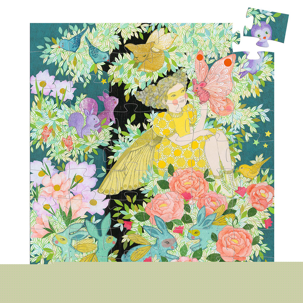 παζλ σε σχηματικό κουτί 54 τεμ. "Το δέντρο της Φλώρας" - Image 2