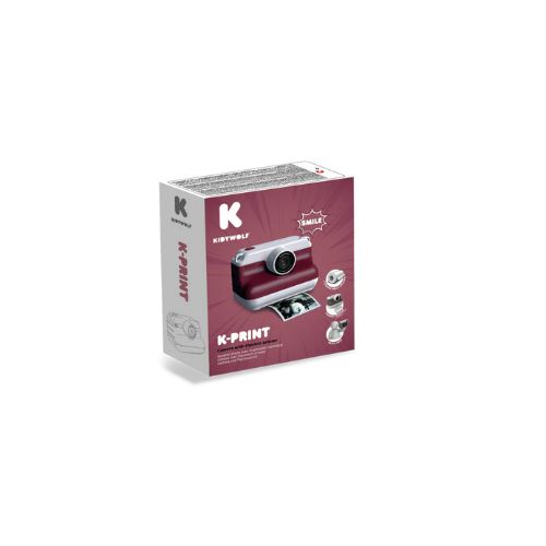 Φωτογραφική μηχανή με θερμική εκτύπωση - Κόκκινη Instant Camera - Image 3