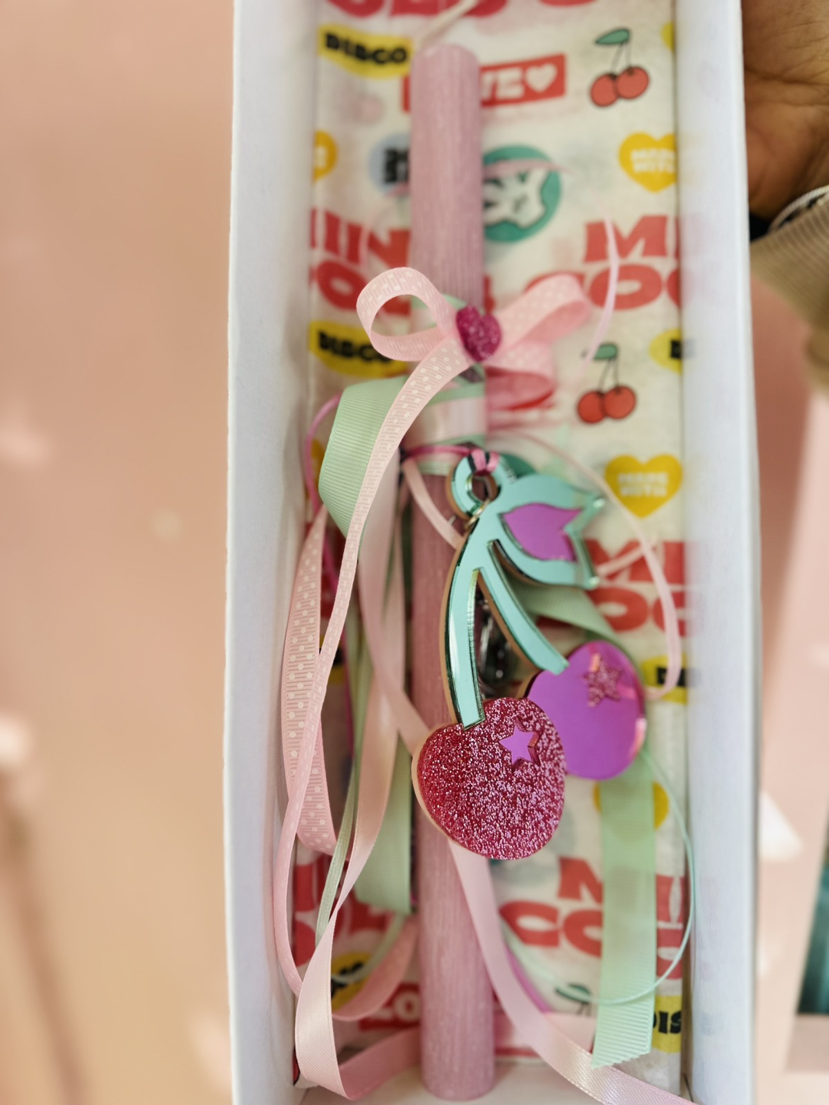 Λαμπάδα CHERRIES - Image 2