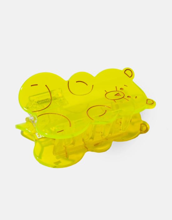EMS Κοκαλάκι Μαλλιών Gummy Bear, Yellow