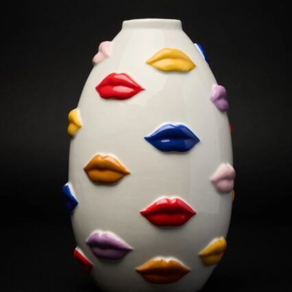 Mouth Collection | Βάζο Πολύχρωμο 22 cm