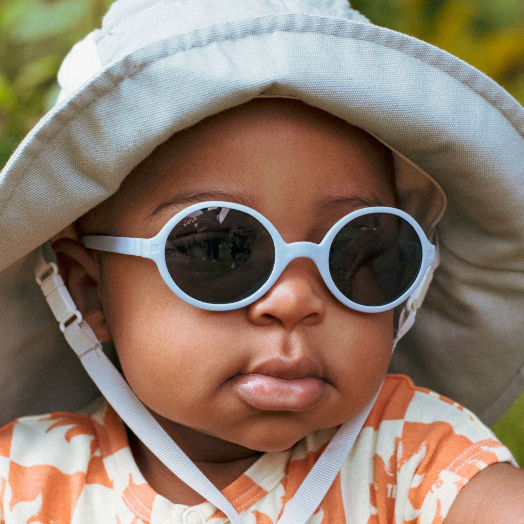 Γυαλιά Ηλίου Rozz 1-2 ετών - Round Light Blue - Image 2