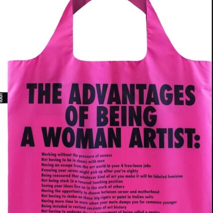 Τσάντα Αναδιπλούμενη Loqi Guerrilla Girls Woman Artist