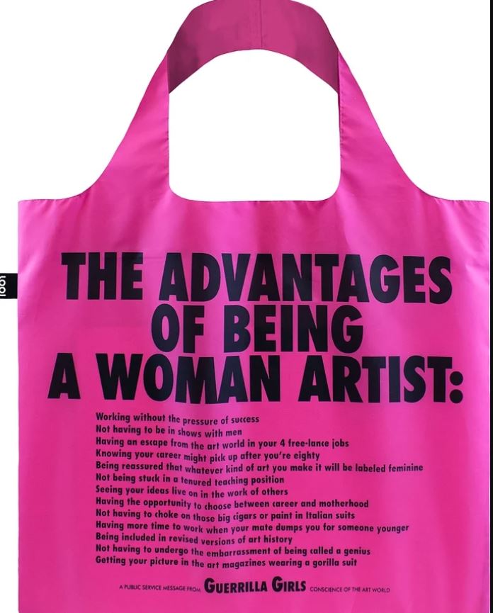 Τσάντα Αναδιπλούμενη Loqi Guerrilla Girls Woman Artist