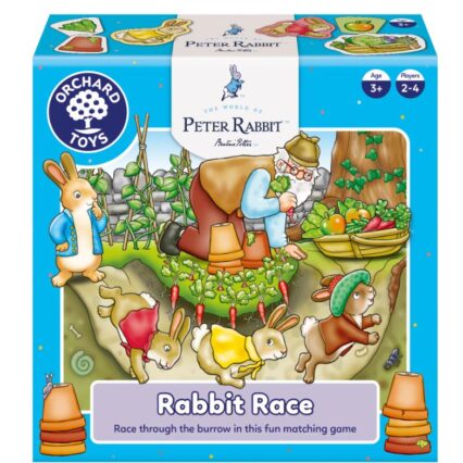 Επιτραπέζιο Παιχνίδι "Αγώνες με τον Peter Rabbit" Για Παιδιά 3-6 ετών