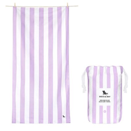 Πετσέτα θαλάσσης Quickdry Cabana - Lombok Lilac L (160x90εκ.)