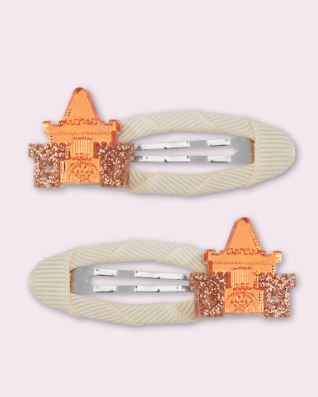 Sandcastle Hairclips