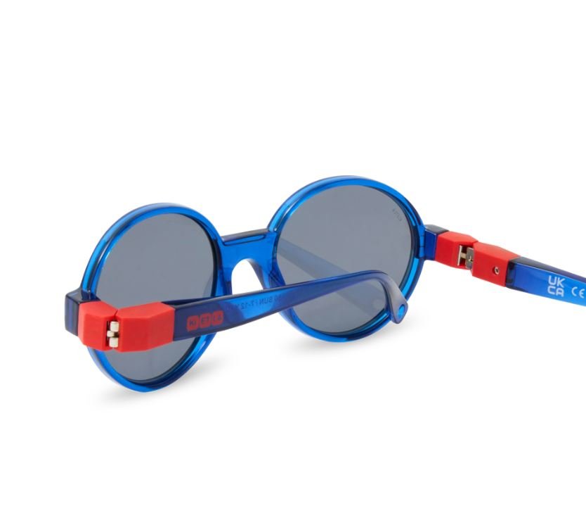 Γυαλιά Ηλίου Pop 4-7 ετών - Navy / Red - Image 3