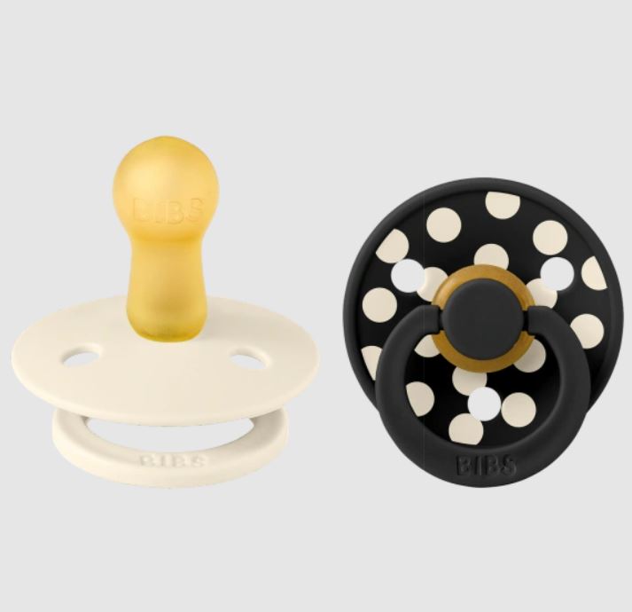 STUDIO COLLECTION ΣΕΤ ΠΙΠΙΛΕΣ 2ΤΜΧ – POLKA DOT BLACK/IVORY – ΣΤΡΟΓΓΥΛΗ No2