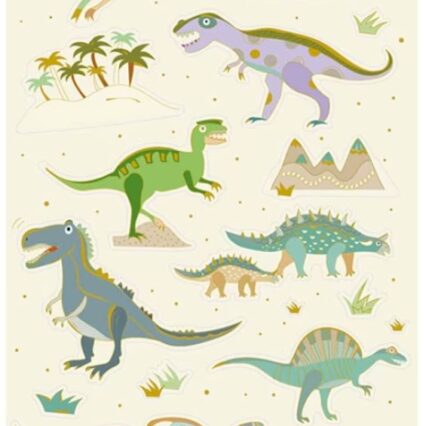 ΑΥΤΟΚΟΛΛΗΤΑ METALIC DINO