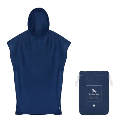 Πόντσο ενηλίκων Quickdry - Yosemite Navy Microfiber (Μικροϊνες)